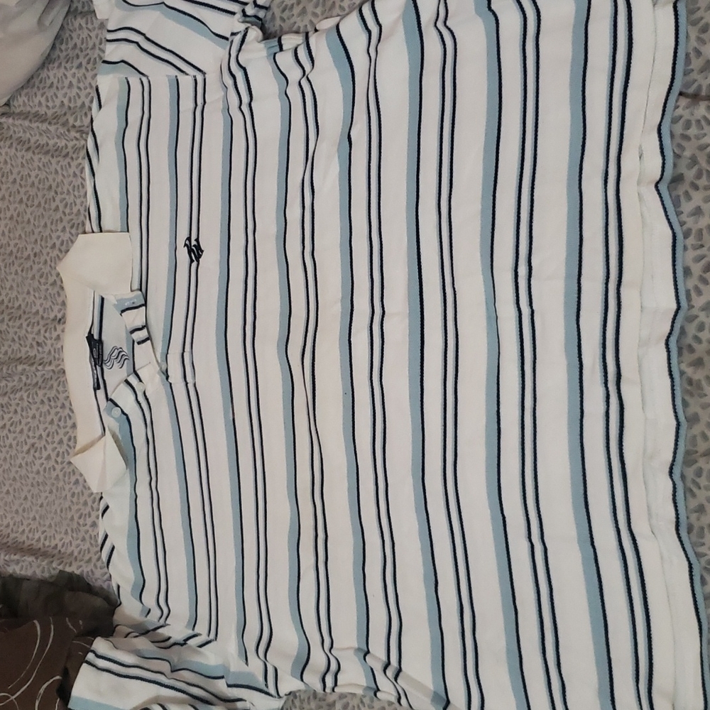 Rocawear striped polo XL
